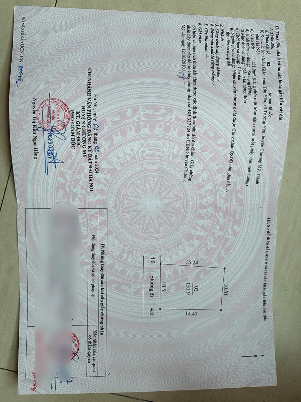 nhà 2 tầng tân yên-trường yên