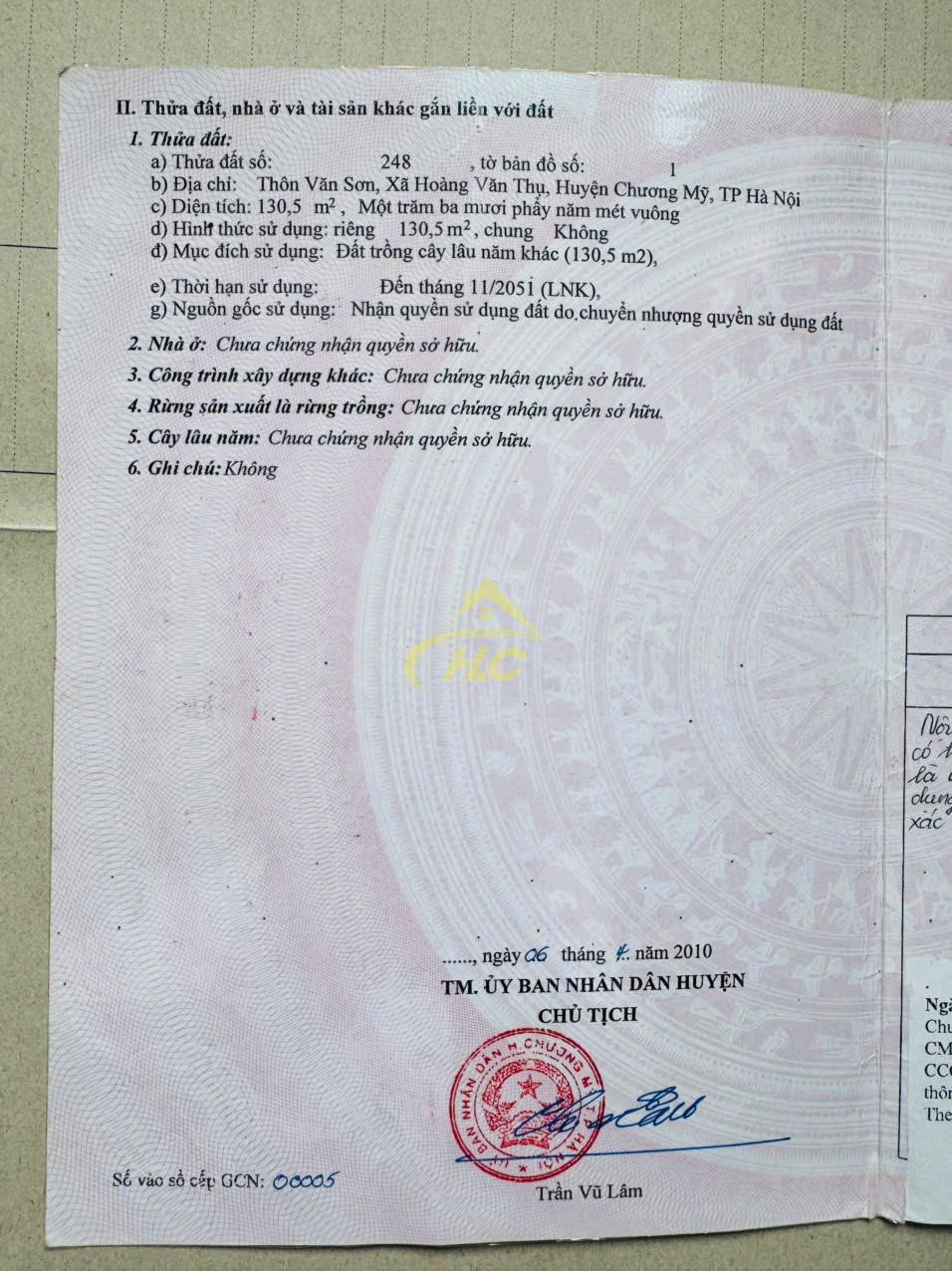 💥 BÁN ĐẤT ĐẸP 130,5M HOÀNG VĂN THỤ – CHƯƠNG MỸ 💥 💥 BÁN ĐẤT ĐẸP 130,5M HOÀNG VĂN THỤ – CHƯƠNG MỸ 💥